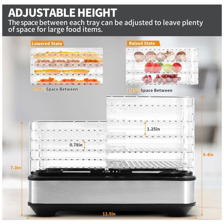 Desidratador-de-Alimentos-com-5-Bandejas-e-Painel-de-foto-3