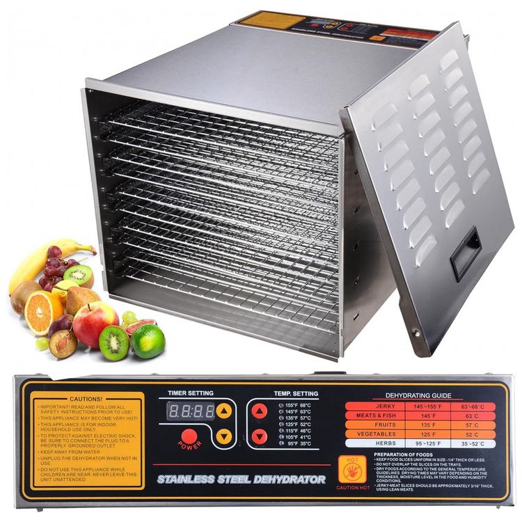Desidratador-de-Alimentos-com-10-Bandejas-e-Controle-de-foto-0