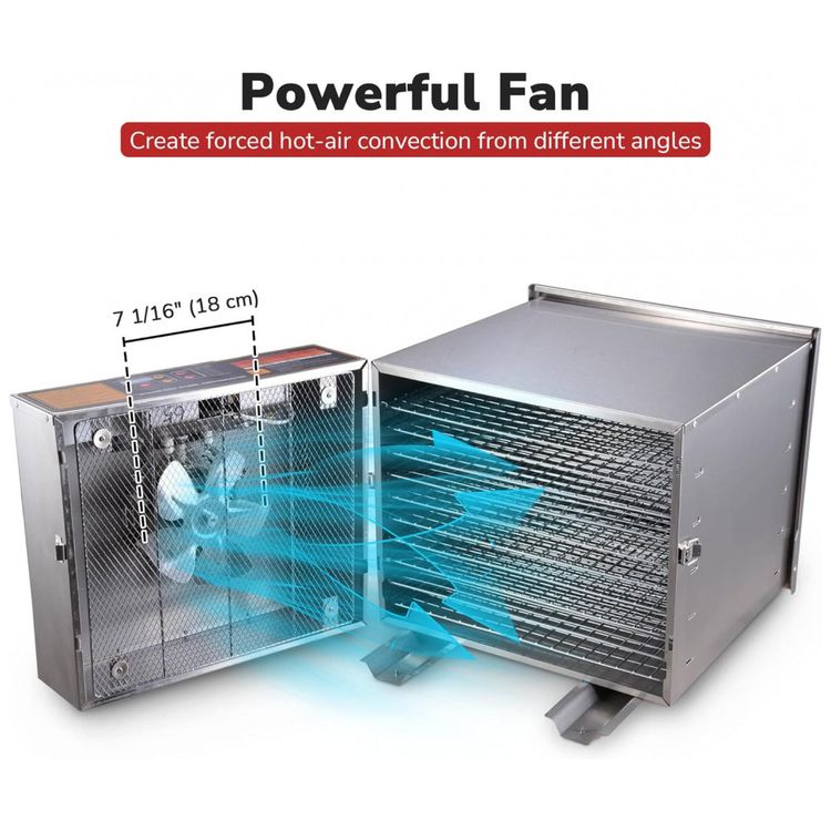 Desidratador-de-Alimentos-com-10-Bandejas-e-Controle-de-foto-2