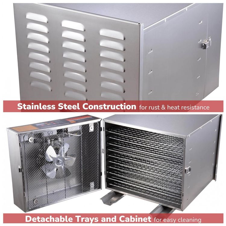 Desidratador-de-Alimentos-com-10-Bandejas-e-Controle-de-foto-5