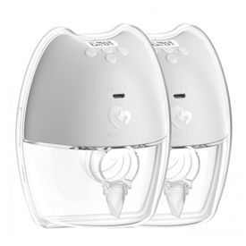 Double-Wearable-Breast-PumpGray-2Pcs-Hands-FreeSilent-and-foto-0