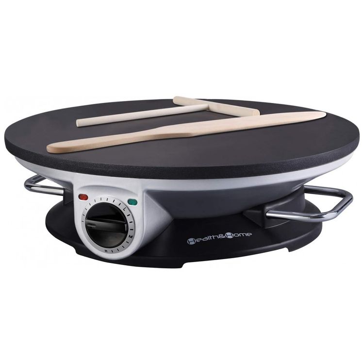 Maquina-de-Crepe-Eletrica-antiaderente-de-Aco-inoxidavel-foto-0