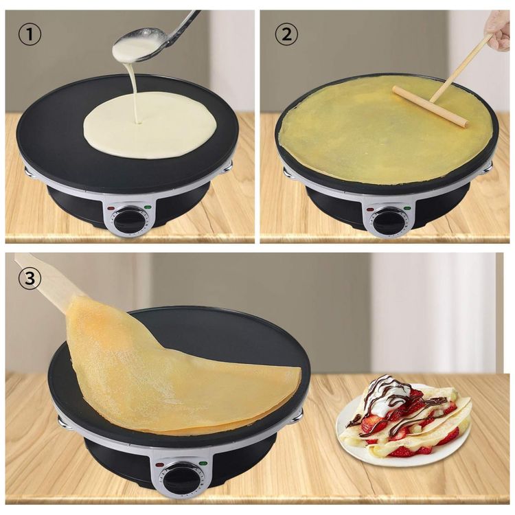 Maquina-de-Crepe-Eletrica-antiaderente-de-Aco-inoxidavel-foto-5