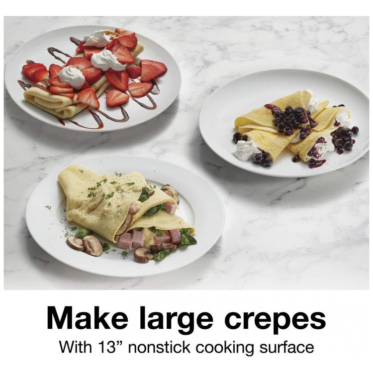 Maquina-de-Crepe-Eletrica-antiaderente-de-Aco-inoxidavel-foto-1