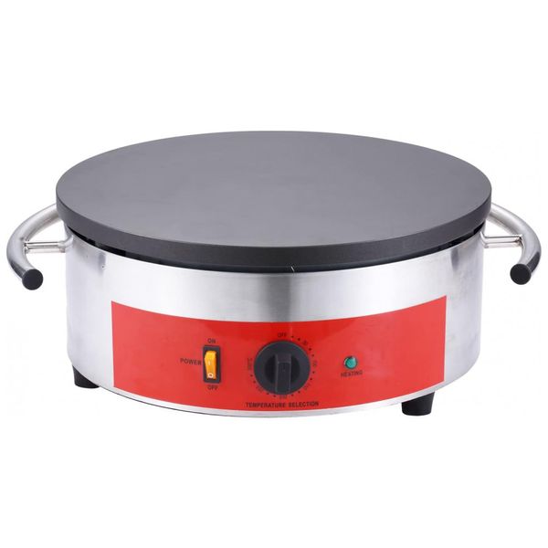 Maquina-de-Crepe-Eletrica-antiaderente-de-Aco-inoxidavel-foto-0