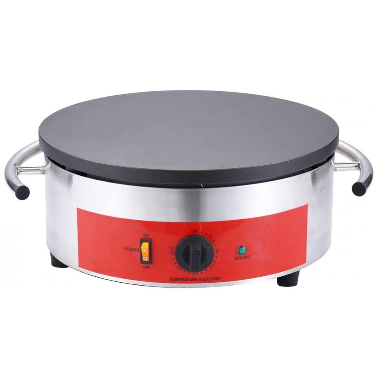Maquina-de-Crepe-Eletrica-antiaderente-de-Aco-inoxidavel-foto-0