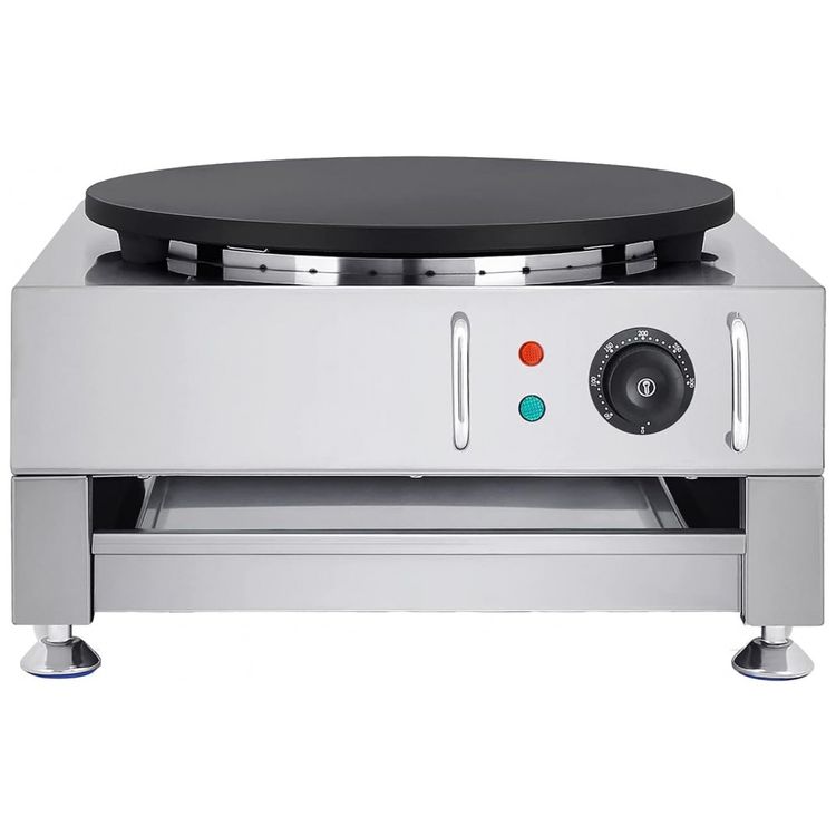 Maquina-de-Crepe-Eletrica-antiaderente-de-Aco-inoxidavel-foto-1