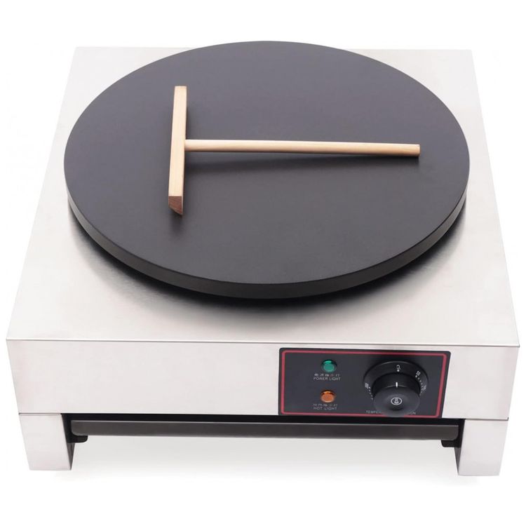 Maquina-de-Crepe-Eletrica-antiaderente-de-Aco-inoxidavel-foto-5