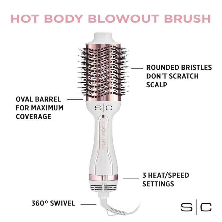 Escova-Rotativa-Modeladora-2-em-1-1200W-Branca-110v-foto-4