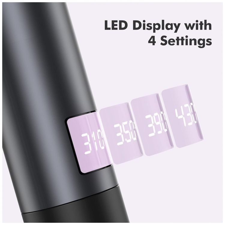Escova-Alisadora-Eletrica-com-4-Configuracoes-de-Temperatura-foto-3
