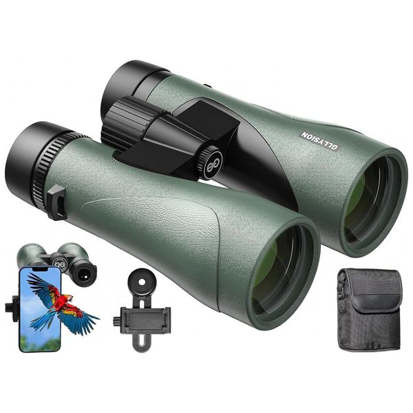 Binoculos-12x50-A-prova-d-e-Adaptador-de-Telefone-Visao-foto-0
