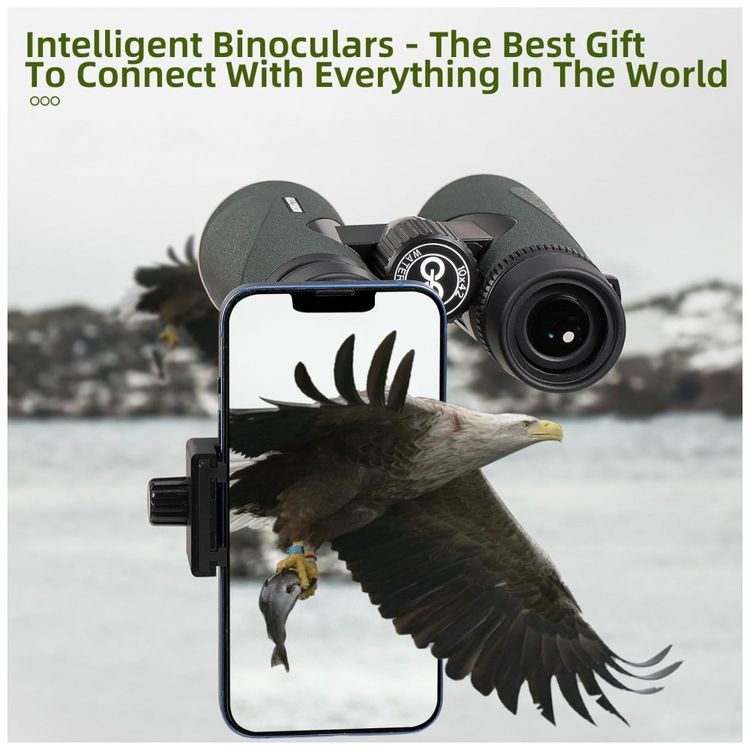 Binoculos-12x50-A-prova-d-e-Adaptador-de-Telefone-Visao-foto-3