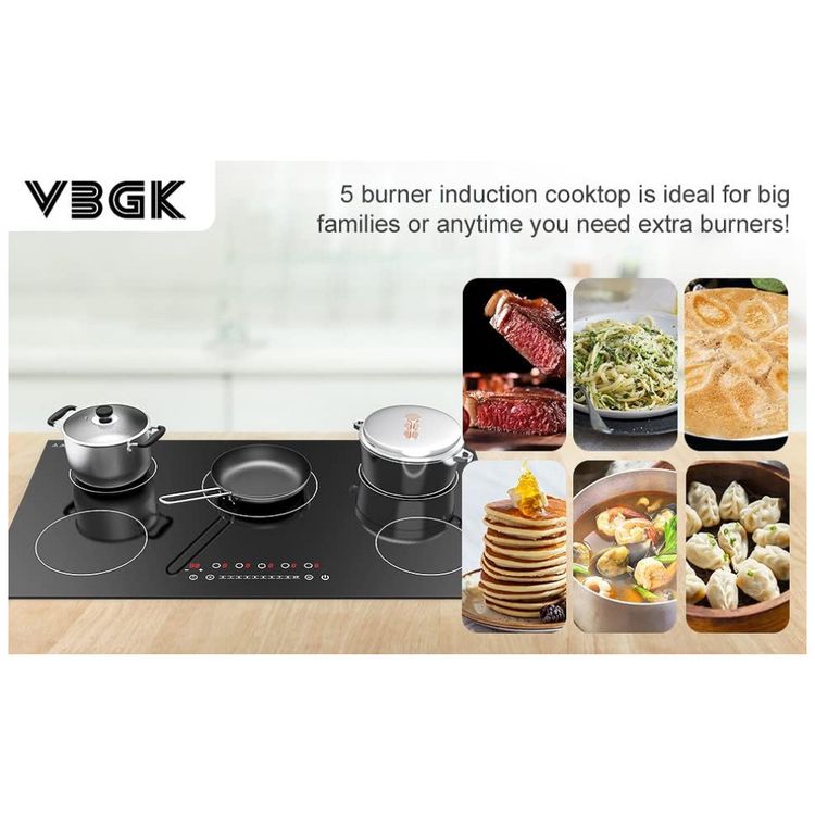 Cooktop-de-inducao-de-36-polegadas-com-5-queimadores-tela-foto-1