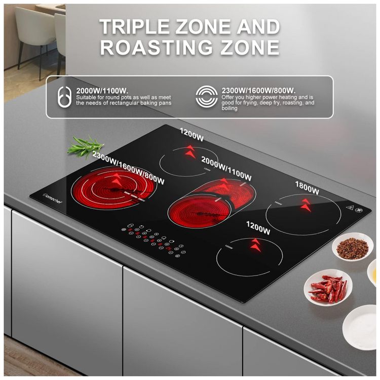 Cooktop-Eletrico-para-Embutir-Amzchef-com-5-Queimadores-e-9-foto-3