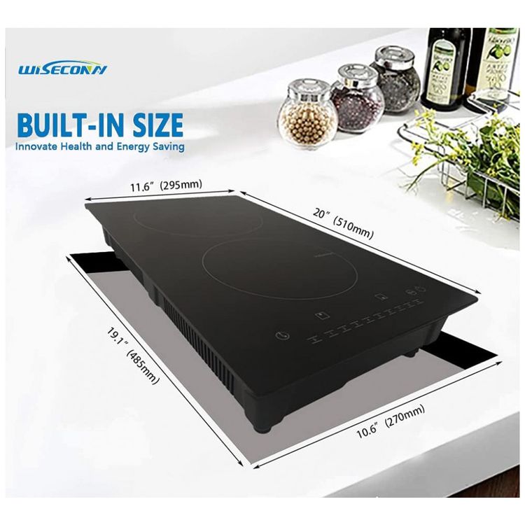 WISECONN-2-Queimadores-Inducao-Cooktop-120V-1200W-com-foto-1