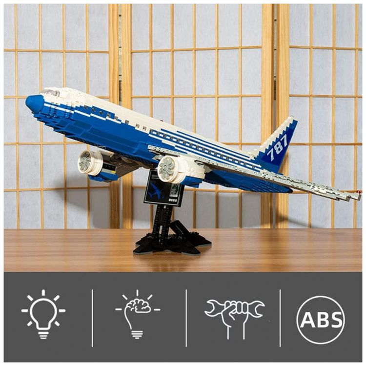 Kit-de-Construcao-Aviao-Boeing-787-1350-Pecas-DAHONPA-foto-3