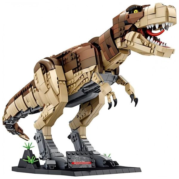 Kit-de-Construcao-Tyrannosaurus-Rex-com-1811-Pecas-para-6-foto-0