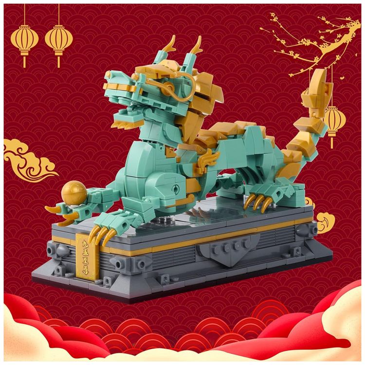 Kit-de-Construcao-Dragao-Chines-com-372-Pecas-para-6-Anos-ou-foto-3