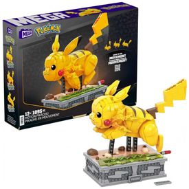 MEGA-Pokemon-HGC23-Kit-de-Construcao-Pikachu-com-1092-Pecas-foto-0