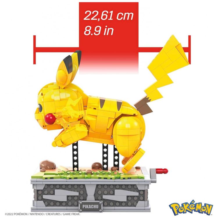 MEGA-Pokemon-HGC23-Kit-de-Construcao-Pikachu-com-1092-Pecas-foto-5