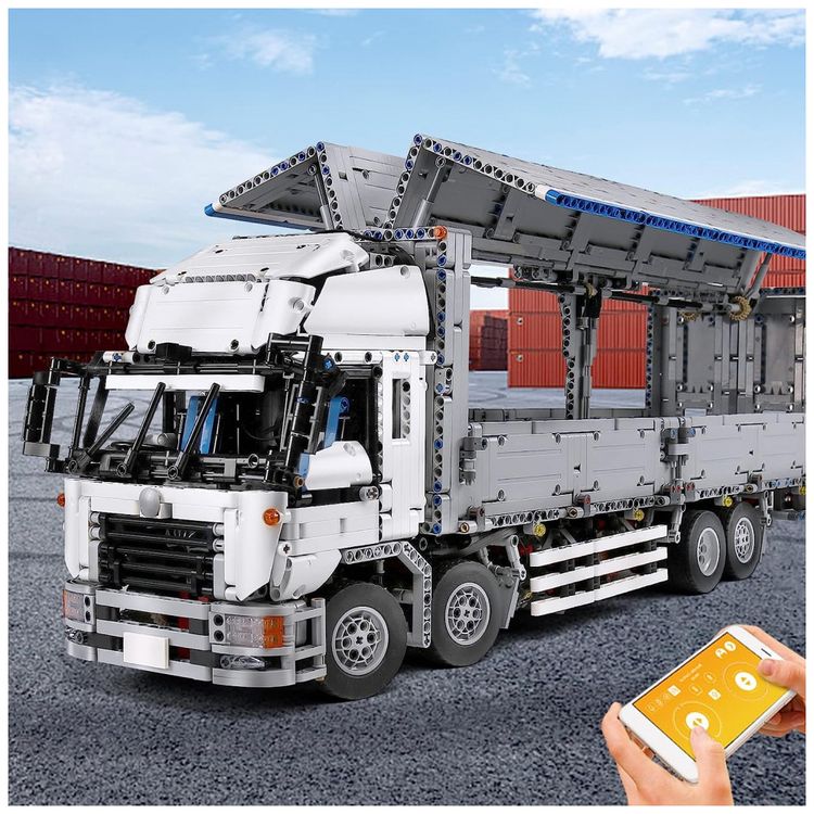 Kit-de-Construcao-Caminhao-com-4166-Pecas-para-8-Anos-ou-foto-1