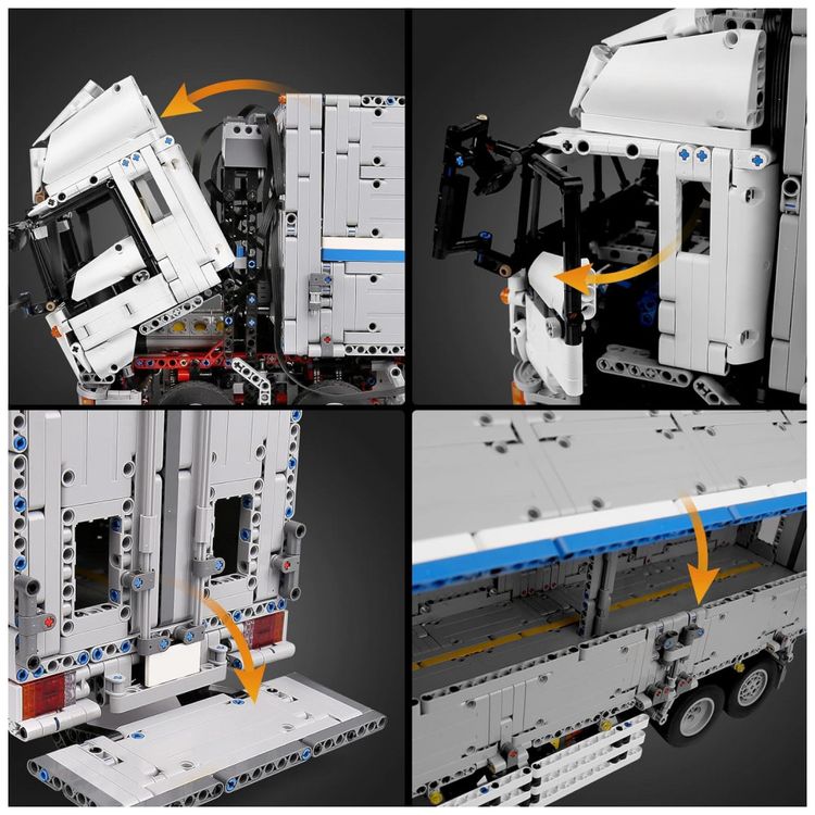 Kit-de-Construcao-Caminhao-com-4166-Pecas-para-8-Anos-ou-foto-3