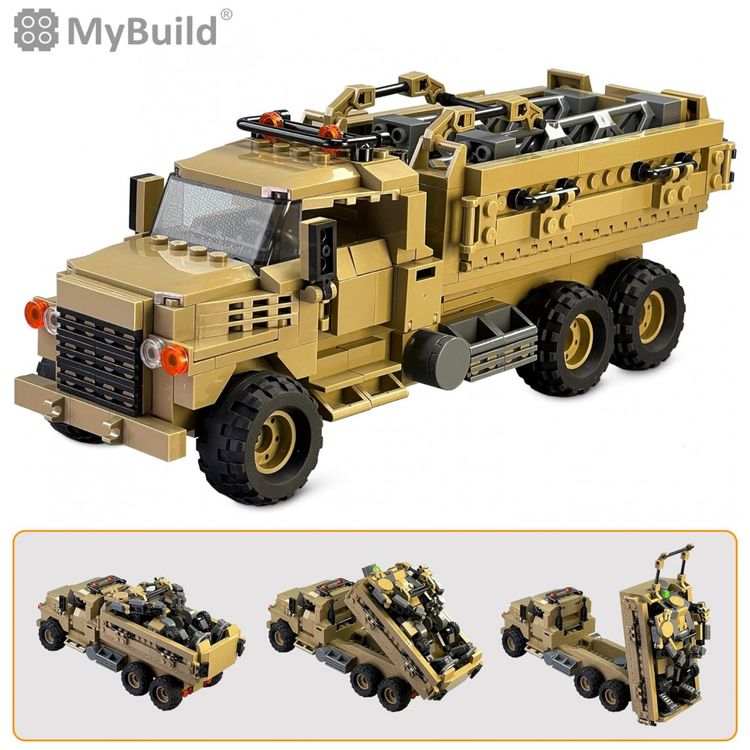 MTVR-Kit-de-Forcas-das-Stryker-com-614-Pecas-MYBUILD-7001-foto-2