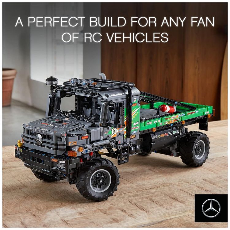 LEGO-6392312-Kit-de-Construcao-Technic-4x4-Mercedes-Benz-com-foto-1