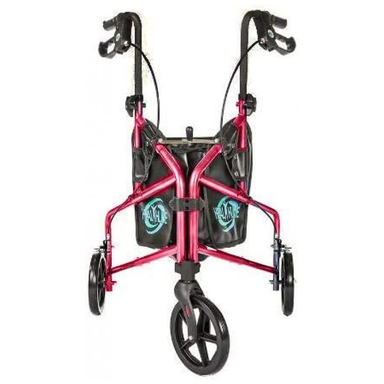 Rollator-Walker-Aluminio-3-Rodas-para-Idosos-Dobravel-Leve-foto-1