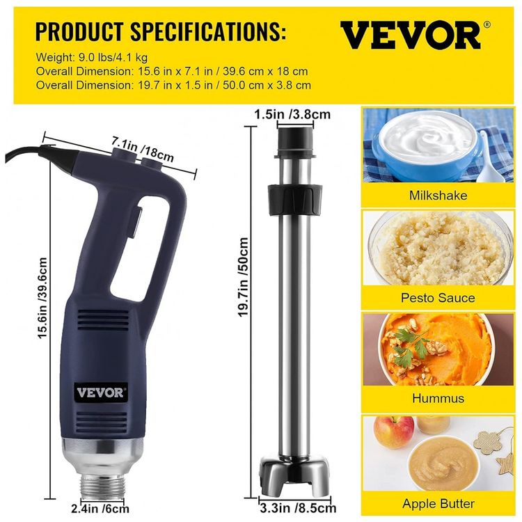 Mixer-Eletrico-de-Aco-Inoxidavel-com-Controle-de-Velocidade-foto-1