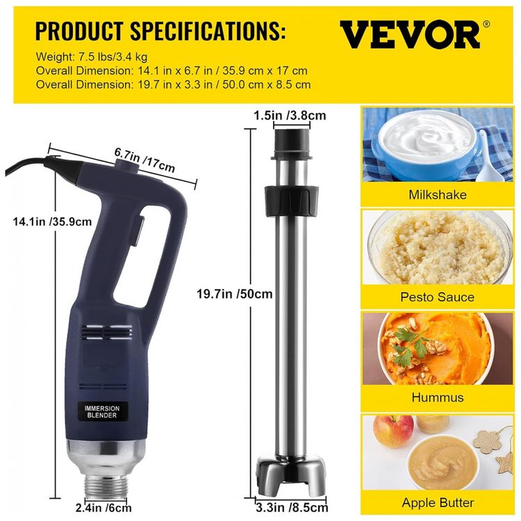 Mixer-Eletrico-de-Aco-Inoxidavel-com-Controle-de-Velocidade-foto-1