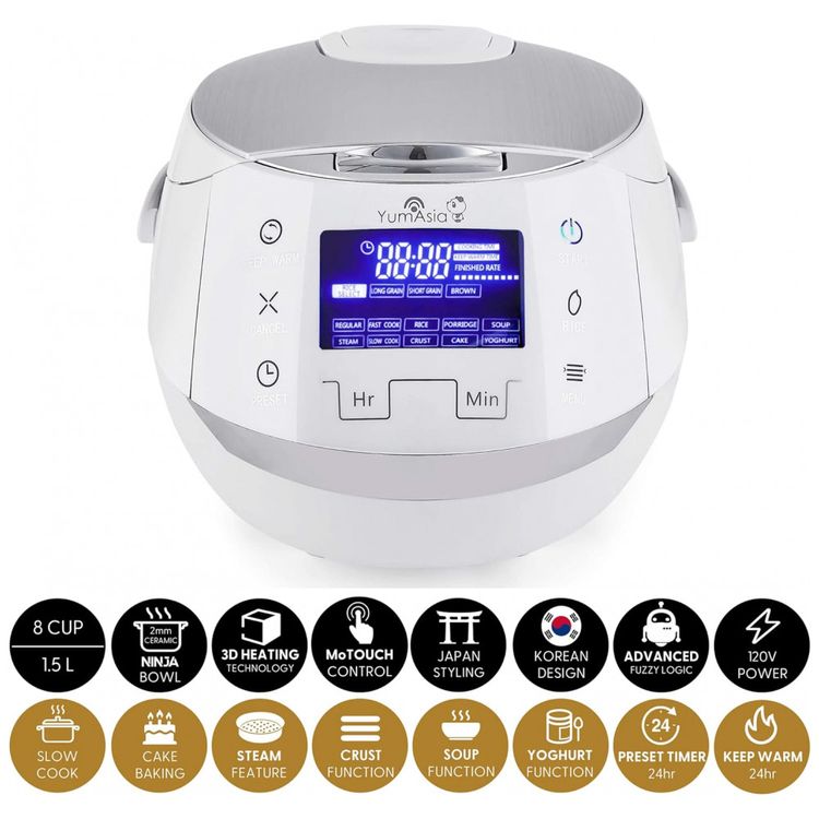 Panela-de-Arroz-Eletrica-1.9L-com-6-Predefinicoes-e-Tela-foto-1