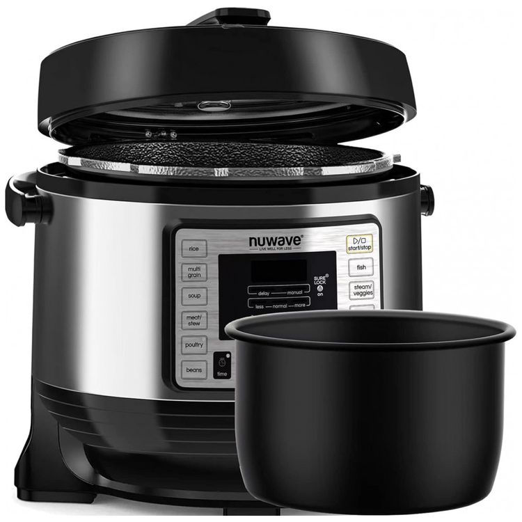 Nu-Wave-Panela-de-Pressao-Eletrica-6L-com-11-Predefinicoes-e-foto-0