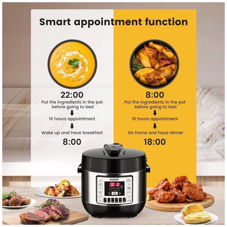 Nu-Wave-Panela-de-Pressao-Eletrica-6L-com-11-Predefinicoes-e-foto-5