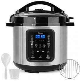 Panela-de-Pressao-Eletrica-6L-9-em-1-de-Aco-Inoxidavel-foto-0