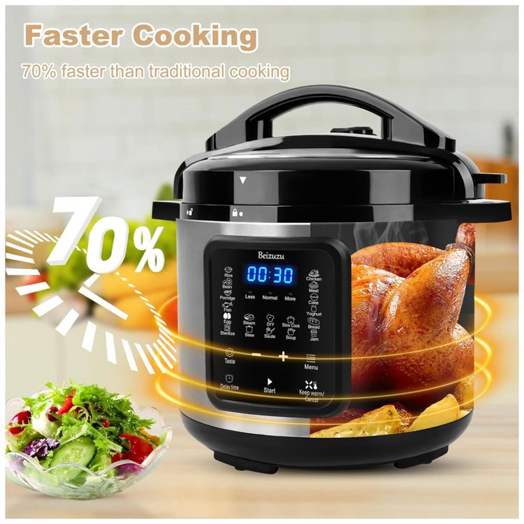 Panela-de-Pressao-Eletrica-6L-9-em-1-de-Aco-Inoxidavel-foto-3