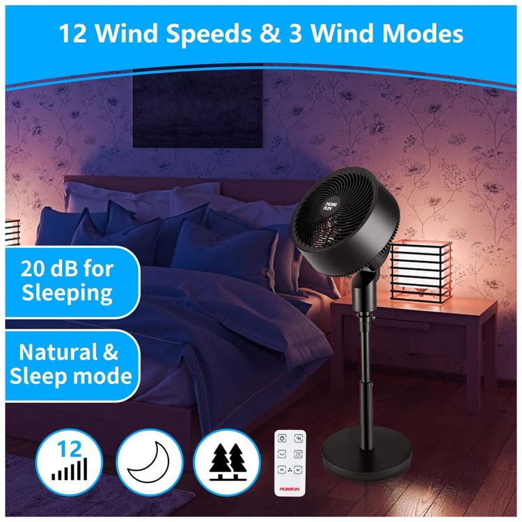 Ventilador-de-Piso-com-12-Velocidades-e-Controle-Remoto-foto-2