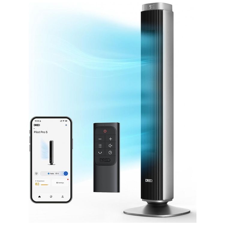 Ventilador-de-Torre-com-9-Velocidades-Controle-Remoto-Tela-foto-0