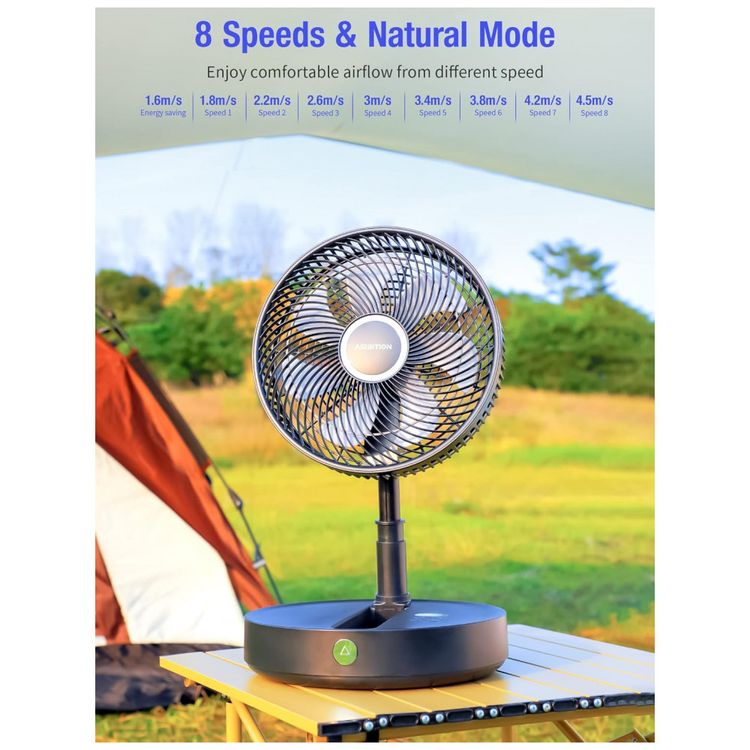 Ventilador-de-Piso-com-8-Velocidades-e-Controle-Remoto-foto-1
