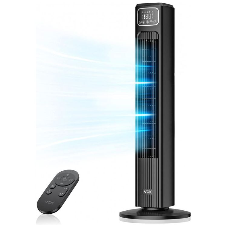 Ventilador-de-Torre-com-3-Velocidades-Controle-Remoto-Tela-foto-0