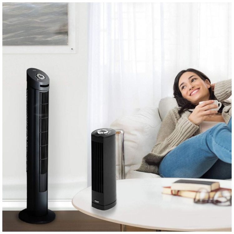 Ventilador-de-Torre-com-4-Velocidades-Controle-Remoto-e-foto-1
