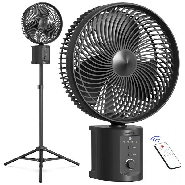 Ventilador-de-Piso-com-7-Velocidades-Controle-Remoto-e-foto-0