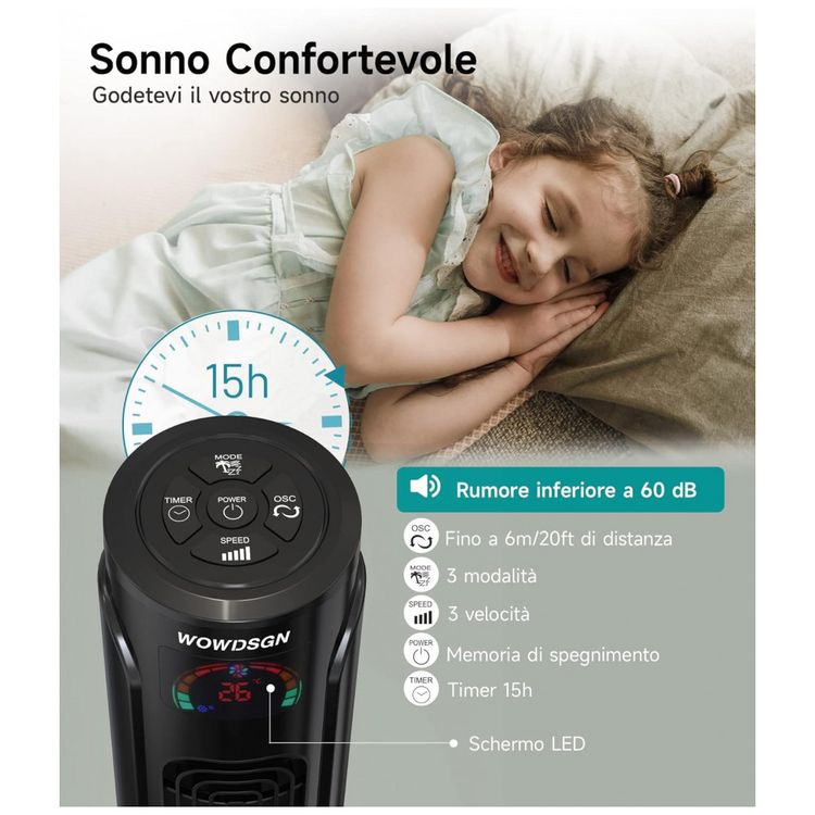 Ventilador-de-Torre-com-3-Velocidades-Controle-Remoto-e-foto-3