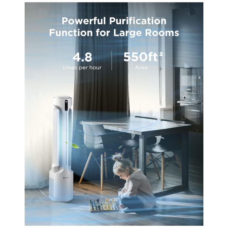 Ventilador-de-Torre-2-em-1-Humidificador-com-Filtro-HEPA-com-foto-4