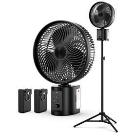 Ventilador-de-Mesa-Portatil-com-Altura-Ajustavel-Controle-foto-0