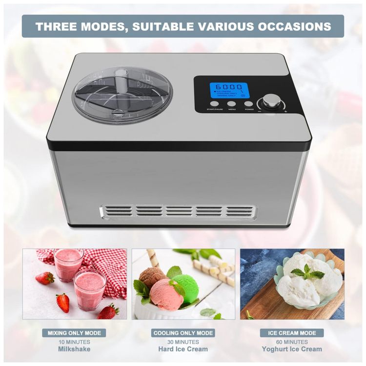 Sorveteira-Automatica-2L-de-Capacidade-com-Tela-LCD-Aco-foto-2