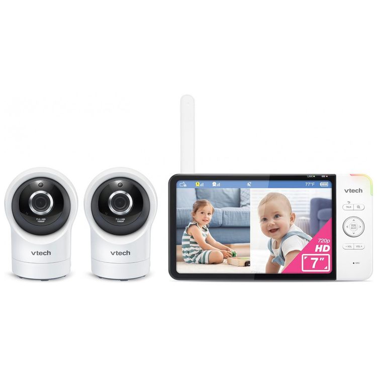 Baba-Eletronica-Camera-1080P-e-Monitor-360-720P-com-Visao-foto-0