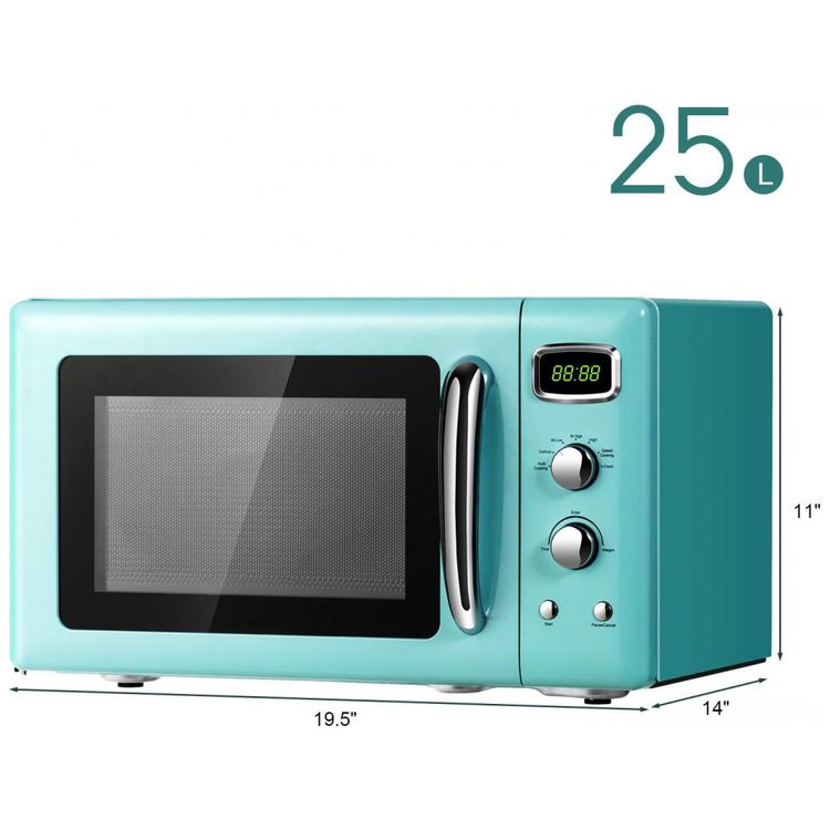 Micro-ondas-Retro-de-Bancada-25-Litros-Multifuncional-900W-foto-5