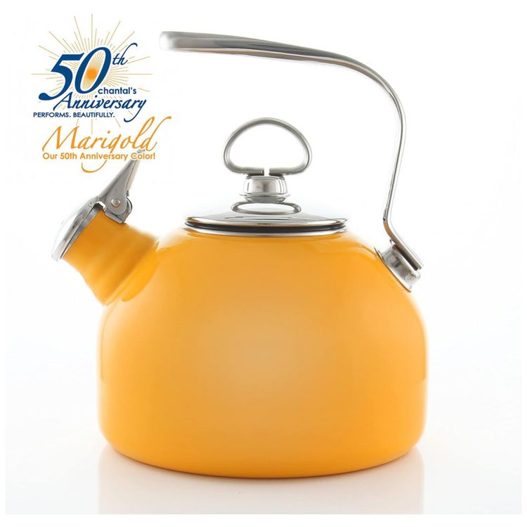 Chaleira-de-Cha-1.8L-em-Aco-Inoxidavel-com-Apito-Amarela-foto-1