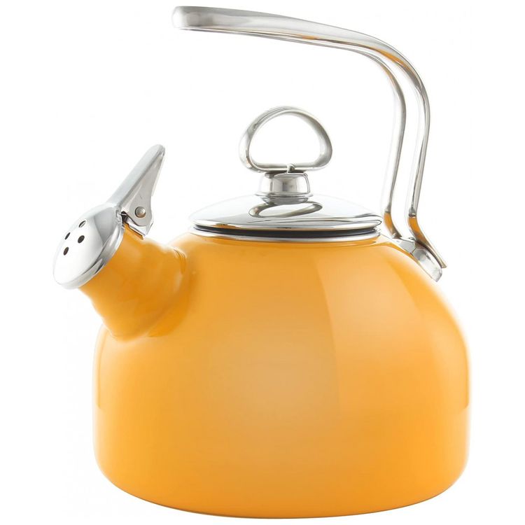Chaleira-de-Cha-1.8L-em-Aco-Inoxidavel-com-Apito-Amarela-foto-4